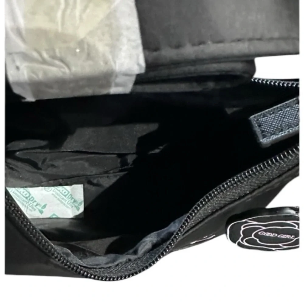 Carolina Herrera Good Girl Mini Purse Bag Black Pink - Picture 6 of 6